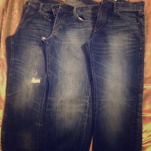 Bundle of three men’s 32x32 Express jeans